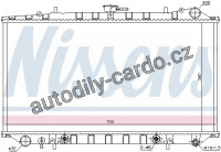 Chladič motoru NISSENS 62978