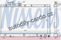 Chladič motoru NISSENS 64855