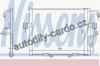 Chladič klimatizace NISSENS 94802