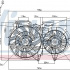 Ventilátor chladiče NISSENS 85246