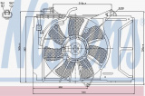 Ventilátor chladiče NISSENS 85329