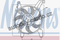 Ventilátor chladiče NISSENS 85368