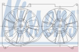 Ventilátor chladiče NISSENS 85486