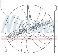 Ventilátor chladiče NISSENS 85588