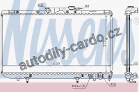Chladič motoru NISSENS 64805A