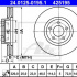 Brzdový kotouč ATE 24.0125-0195 (AT 425195)