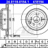 Brzdový kotouč ATE 24.0118-0154 (AT 412138)
