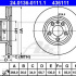 Brzdový kotouč ATE 24.0136-0111 (AT 436111) - VW