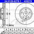 Brzdový kotouč ATE 24.0128-0279 (AT 428279)