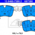 Sada brzdových destiček ATE 13.0460-7300 (AT 607300)