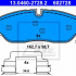 Sada brzdových destiček ATE 13.0460-2728 (AT 602728)