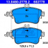 Sada brzdových destiček ATE 13.0460-2778 (AT 602778)