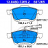 Sada brzdových destiček ATE 13.0460-7265 (AT 607265)