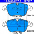 Sada brzdových destiček ATE 13.0460-7277 (AT 607277)