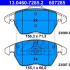Sada brzdových destiček ATE 13.0460-7285 (AT 607285)
