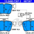 Sada brzdových destiček ATE 13.0460-7307 (AT 607307)