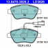 Sada brzdových destiček ATE 13.0470-3826 (AT LD3826)