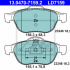 Sada brzdových destiček ATE 13.0470-7159 (AT LD7159)