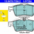 Sada brzdových destiček ATE 13.0470-7194 (AT LD7194)