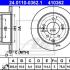 Brzdový kotouč ATE 24.0110-0362 (AT 410362)