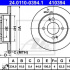 Brzdový kotouč ATE 24.0110-0394 (AT 410394)