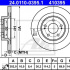 Brzdový kotouč ATE 24.0110-0395 (AT 410395)