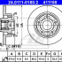 Brzdový kotouč ATE 24.0111-0180 (AT 411180)
