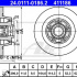 Brzdový kotouč ATE 24.0111-0186 (AT 411186)