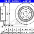 Brzdový kotouč ATE 24.0112-0193 (AT 412193)