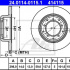 Brzdový kotouč ATE 24.0114-0115 (AT 414115)