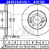 Brzdový kotouč ATE 24.0116-0133 (AT 416133)