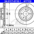 Brzdový kotouč ATE 24.0117-0110 (AT 417110)