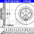 Brzdový kotouč ATE 24.0118-0149 (AT 418149)