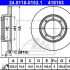 Brzdový kotouč ATE 24.0118-0153 (AT 418153)