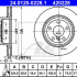 Brzdový kotouč ATE 24.0120-0228 (AT 420228)