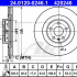 Brzdový kotouč ATE 24.0120-0246 (AT 420246)