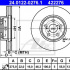 Brzdový kotouč ATE 24.0122-0276 (AT 422276)