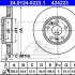 Brzdový kotouč ATE 24.0124-0223 (AT 424223)