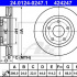 Brzdový kotouč ATE 24.0124-0247 (AT 424247)