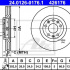 Brzdový kotouč ATE 24.0126-0176 (AT 426176)