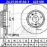 Brzdový kotouč ATE 24.0126-0180 (AT 426180)