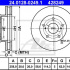 Brzdový kotouč ATE 24.0128-0249 (AT 428249)