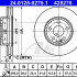 Brzdový kotouč ATE 24.0128-0276 (AT 428276)