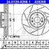 Brzdový kotouč ATE 24.0128-0288 (AT 428288)