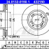 Brzdový kotouč ATE 24.0132-0150 (AT 432150)