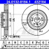 Brzdový kotouč ATE 24.0132-0184 (AT 432184)