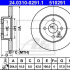 Brzdový kotouč ATE 24.0310-0291 (AT 510291)