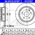 Brzdový kotouč ATE 24.0312-0187 (AT 512187)