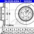 Brzdový kotouč ATE 24.0320-0204 (AT 520204)