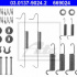 Sada příslušenství, brzdové čelisti ATE 03.0137-9024 (AT 669024)